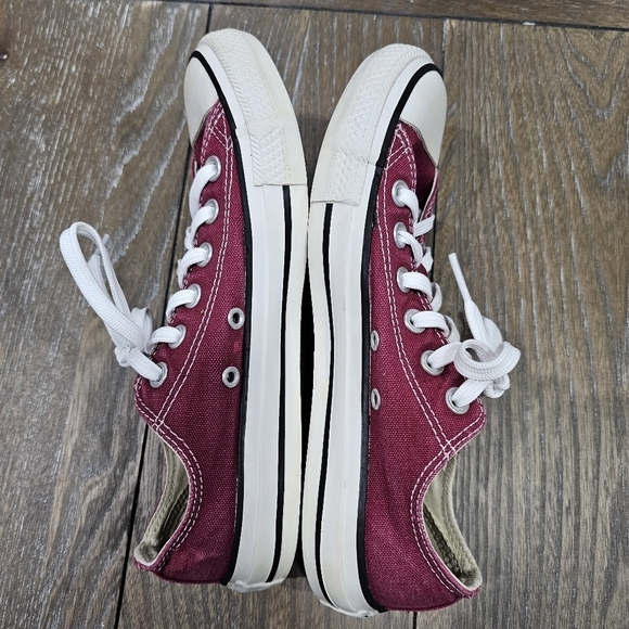 CONVERSE CHUCK TAYLOR ALL STAR MAROON, Women's Size 7, Men's size 5 - Picture 5 of 8